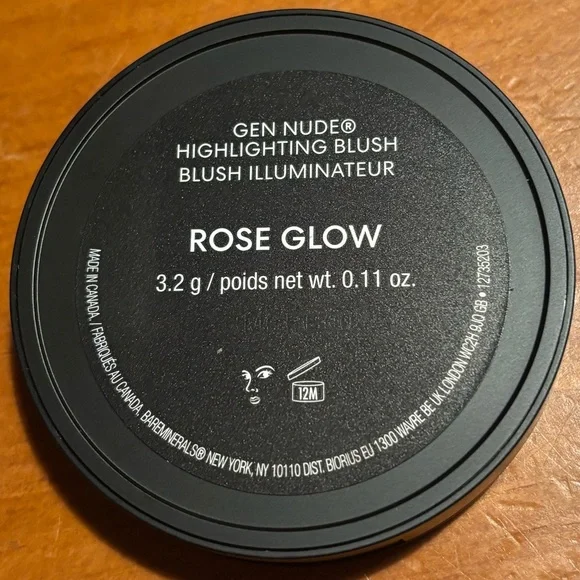Bareminerals Gen Nude Highlighting Blush Rose Glow - Picture 8 of 16